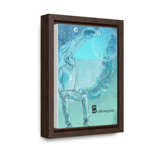 Load image into Gallery viewer, Subtle Energy Vertical Framed Premium Gallery Wrap Canvas